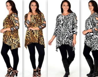 Exotic Animal Print Party Dresses
